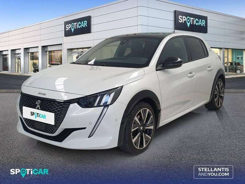 Blanco Usado 2022 Peugeot 208 GT Utilitario | 13.900 € (Precio justo) - Imagen 1/4