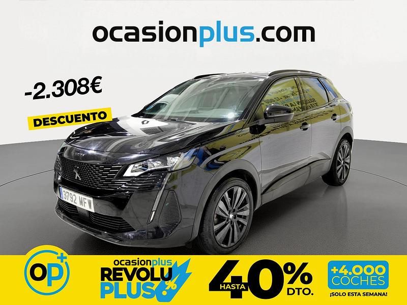Usado Peugeot 3008 GT 130 CV (95 kW) 2023 Negro SUV