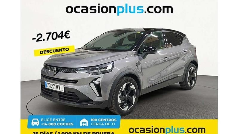 Gris Usado 2024 Renault Captur Techno SUV | 21.728 € (Precio justo) - Imagen 1/4