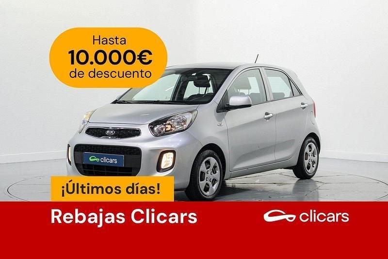 Gris Usado 2016 Kia Picanto Utilitario | 7990 € (Precio justo) - Imagen 1/4
