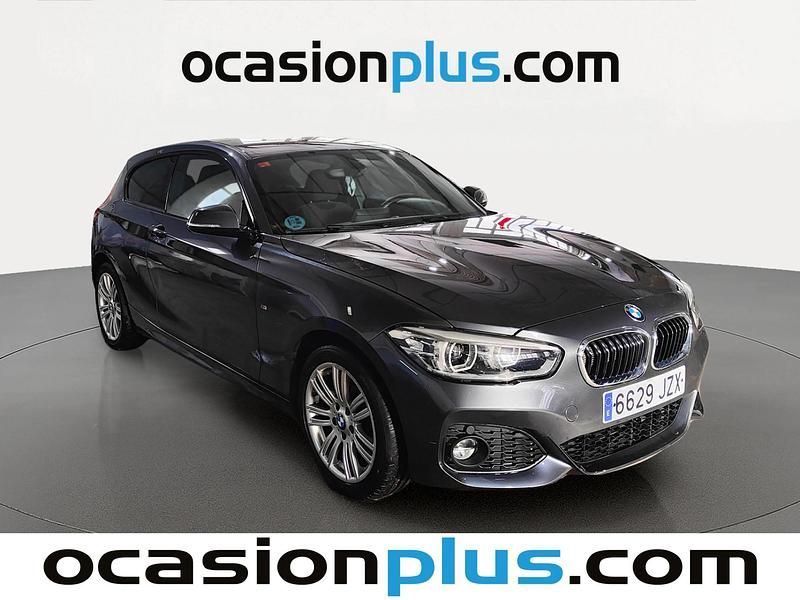 Usado BMW 118 150 CV (110 kW) 2017 Gris Utilitario