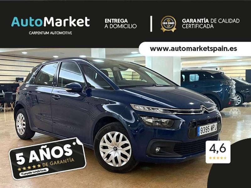Azul Usado 2018 Citroën C4 Picasso Feel Monovolumen | 10.900 € (Buen precio) - Imagen 1/4