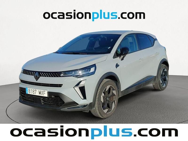 Gris Usado 2024 Renault Captur Techno SUV | 18.810 € (Precio justo) - Imagen 1/4