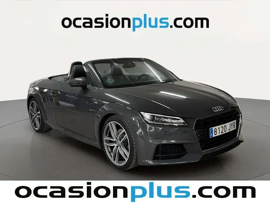 Usado Audi TT S-Line 180 CV (132 kW) 2017 Gris Coupe