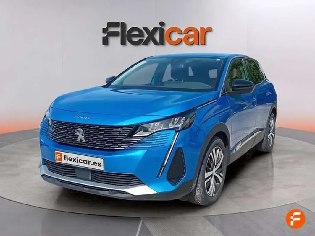 Usado Peugeot 3008 Active 131 CV (96 kW) 2021 Azul SUV