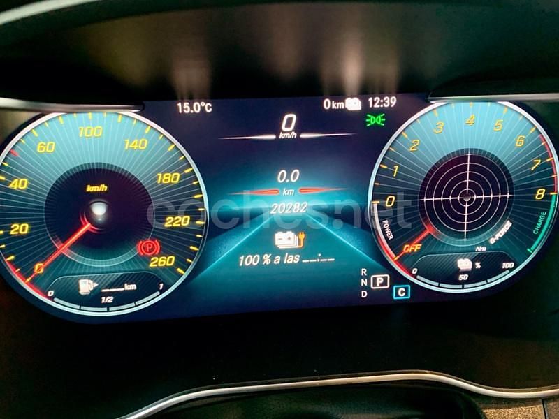 Usado Mercedes GLC300e 320 CV (235 kW) 2020 Azul Coupe