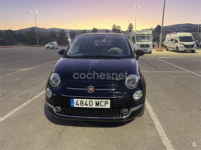 Usado Fiat 500C Dolcevita 70 CV (51 kW) 2022 Negro Descapotable