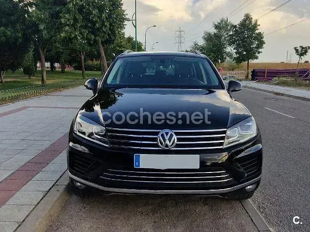 Usado VW Touareg 204 CV (150 kW) 2016 Negro SUV