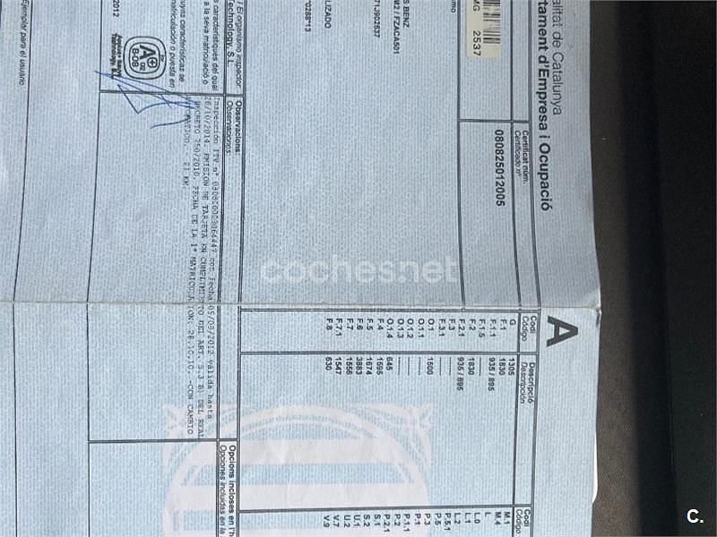 Usado Mercedes A180 Avantgarde 109 CV (80 kW) 2012 Gris / plata Monovolumen