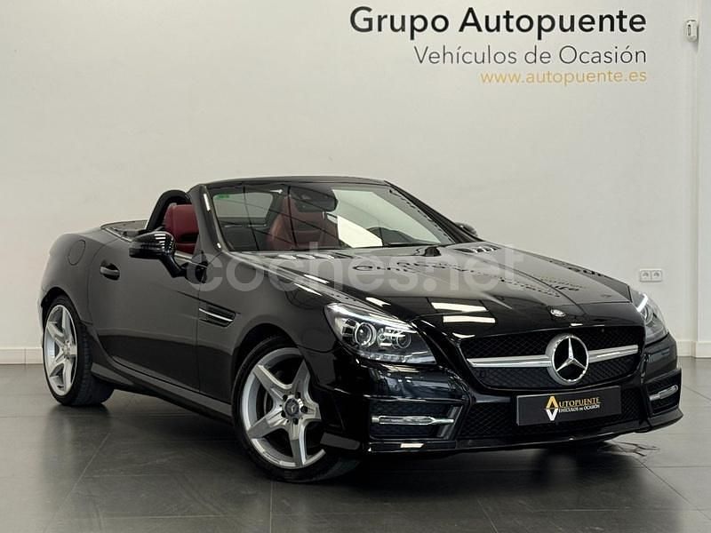 Negro Usado 2012 Mercedes SLK350 Descapotable | 24.390 € - Imagen 1/4