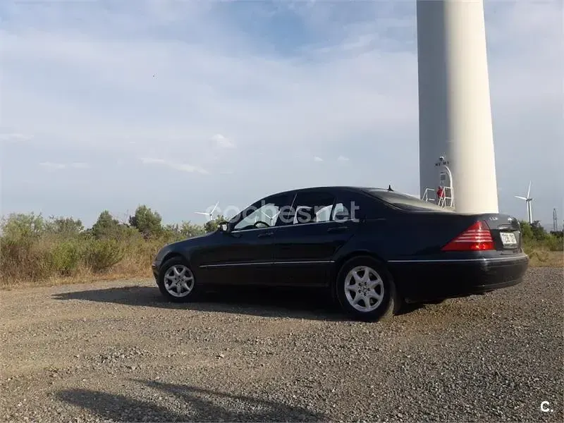 Usado Mercedes S320 197 CV (144 kW) 2003 Azul Berlina