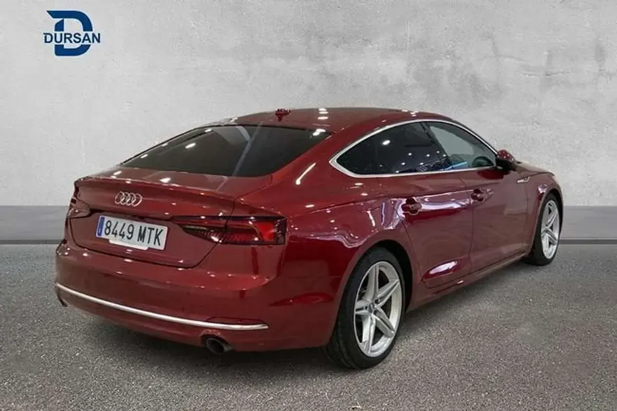 Usado Audi A5 Sportback S-Line 190 CV (139 kW) 2019 Rojo Utilitario