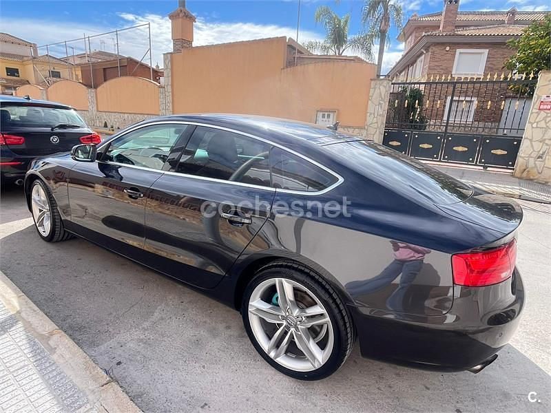 Usado Audi A5 Sportback 177 CV (130 kW) 2012 Negro Utilitario