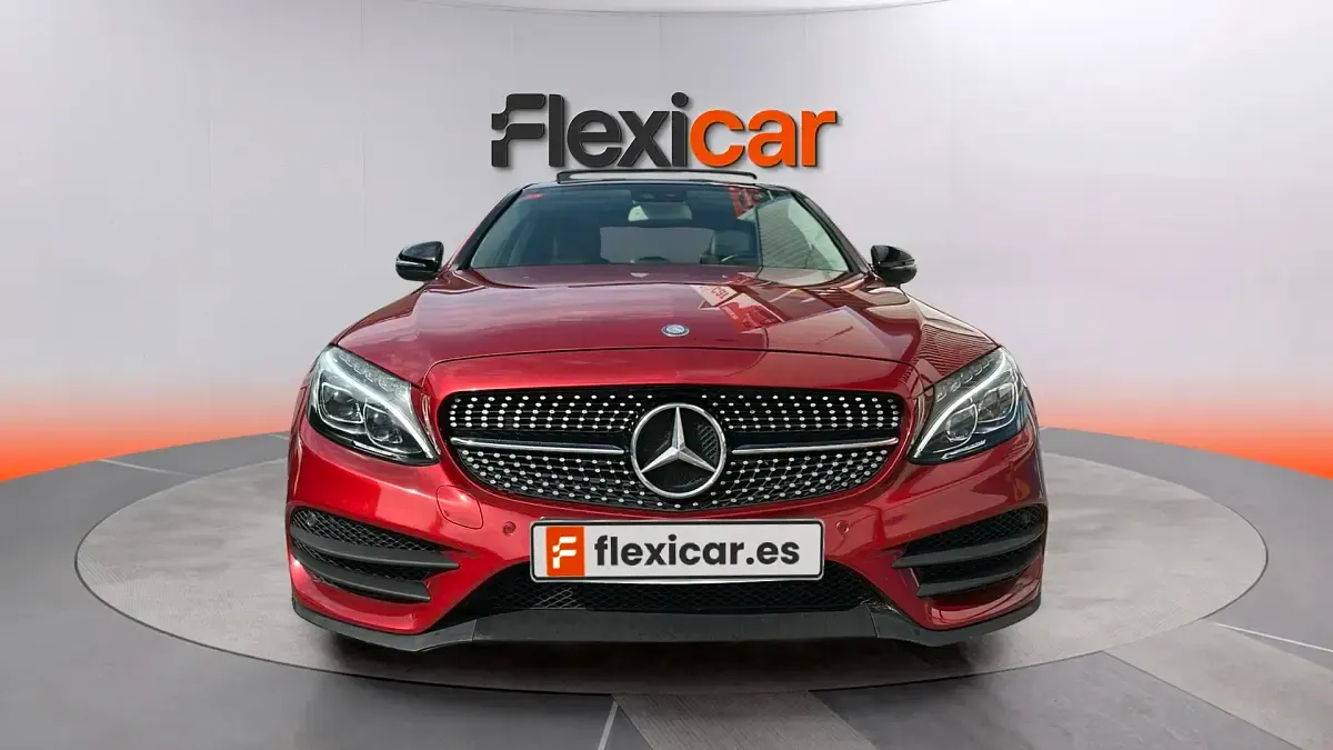 Usado Mercedes C220 170 CV (125 kW) 2017 Rojo Berlina
