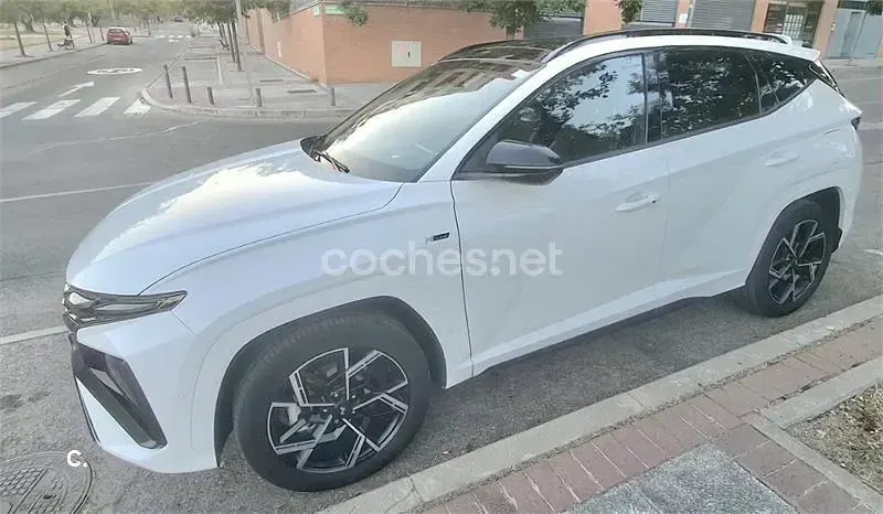 Usado Hyundai Tucson N Line 252 CV (185 kW) 2024 Blanco SUV