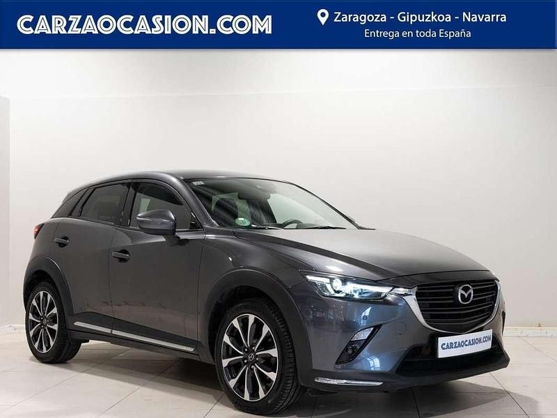 Usado Mazda CX-3 121 CV (88 kW) 2018 Gris SUV