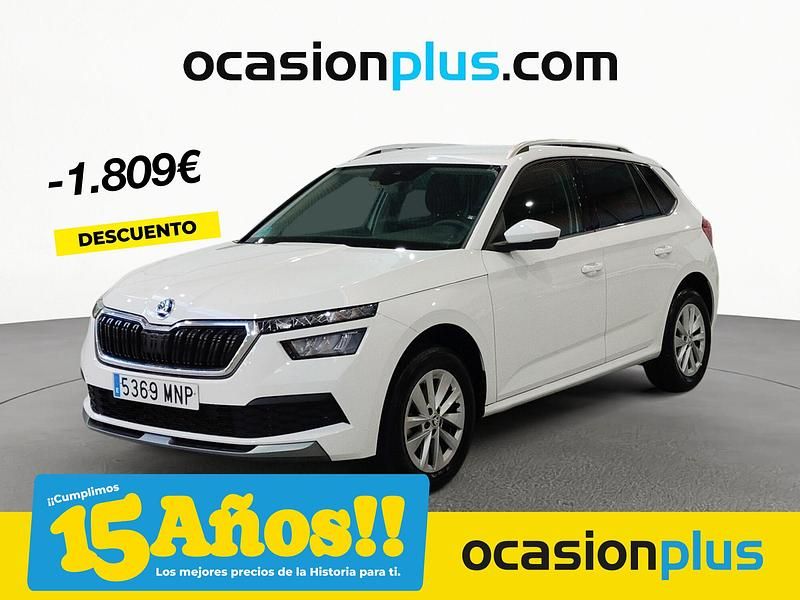 Blanco Usado 2024 Skoda Kamiq Ambition SUV | 19.900 € (Precio justo) - Imagen 1/4