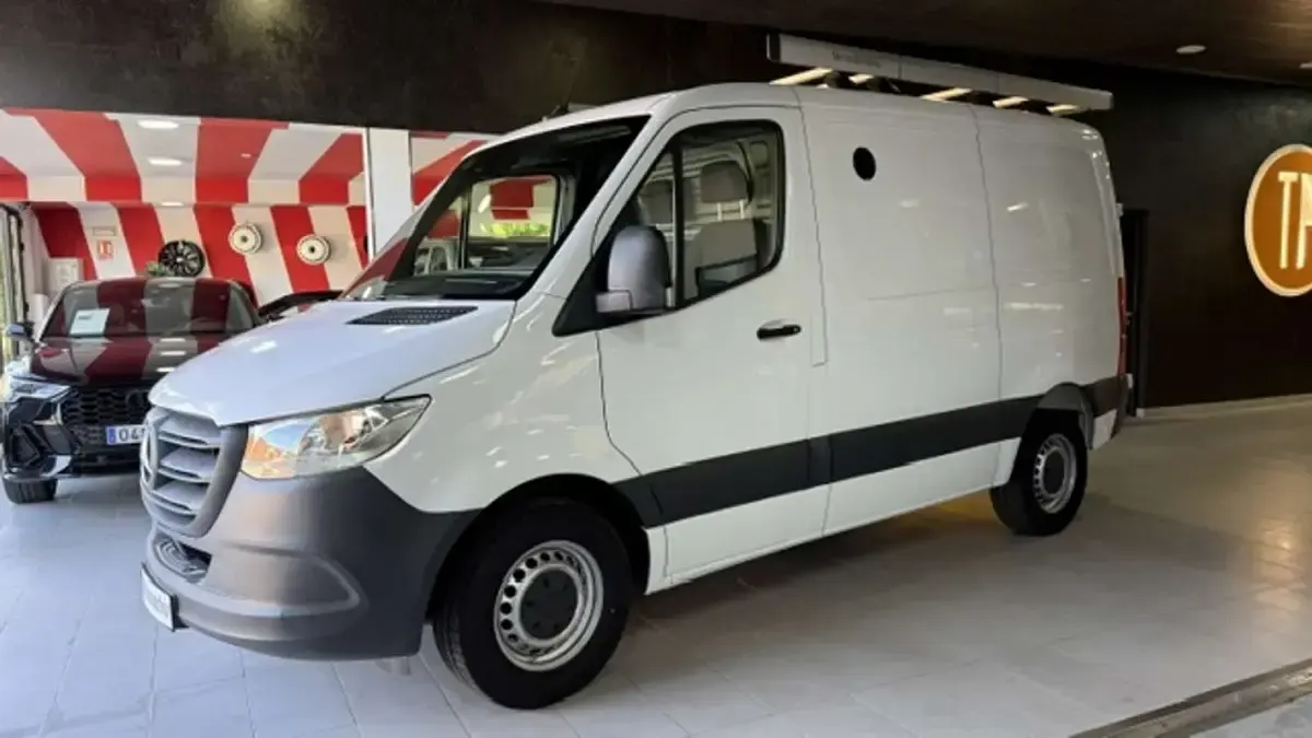 Usado Mercedes Sprinter 170 CV (125 kW) 2021 Blanco Van
