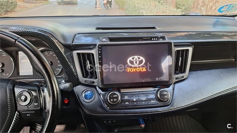 Azul Usado 2017 Toyota RAV4 Hybrid SUV | 19.300 € (Precio justo) - Imagen 1/4