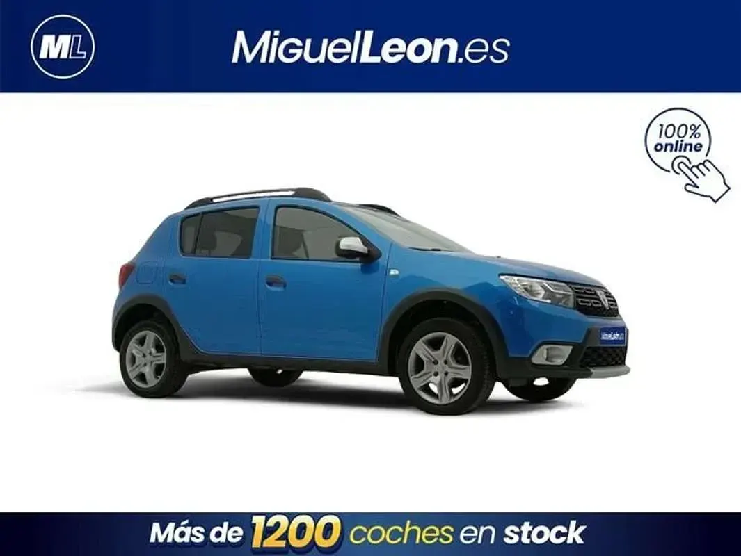 Usado Dacia Sandero Stepway 90 CV (66 kW) 2019 Azul Berlina