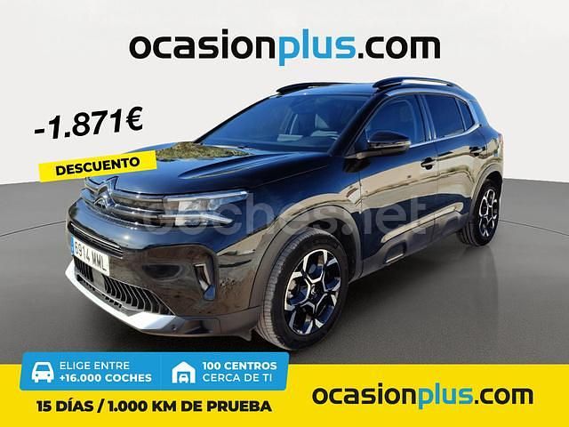 Negro Usado 2023 Citroën C5 Aircross PureTech SUV | 20.590 € (Precio justo) - Imagen 1/4