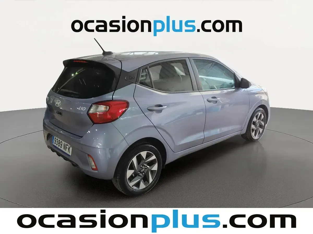 Usado Hyundai i10 64 CV (47 kW) 2025 Azul Utilitario