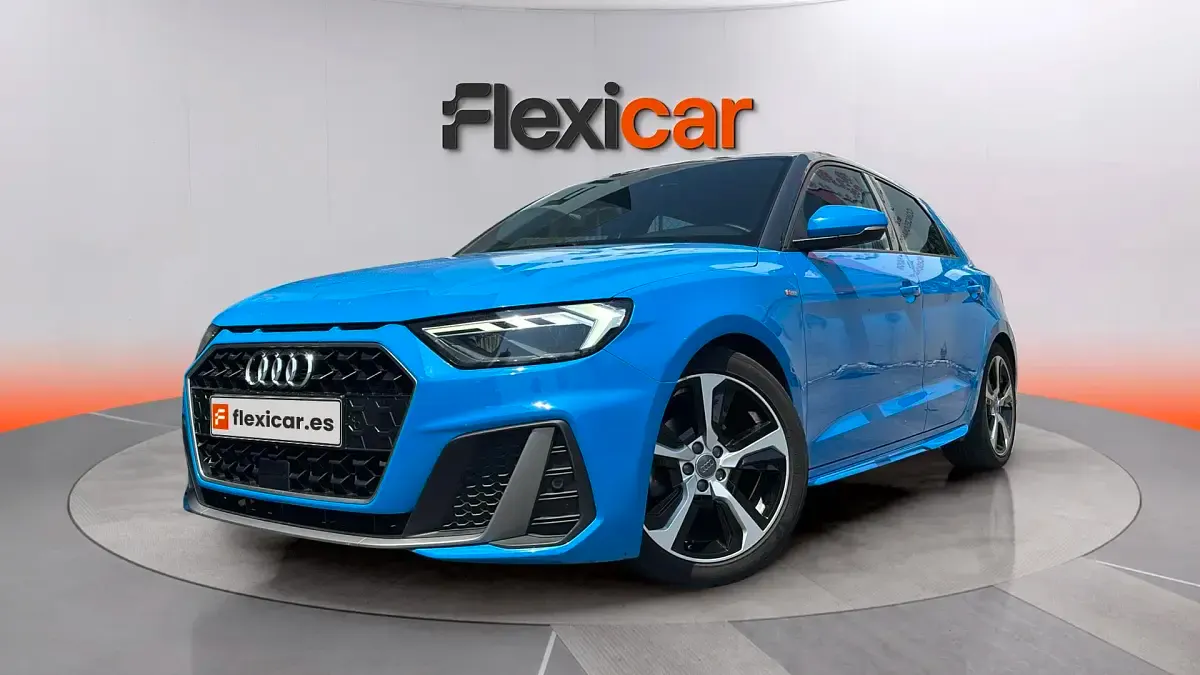 Usado Audi A1 Sportback S-Line 116 CV (85 kW) 2019 Azul Utilitario