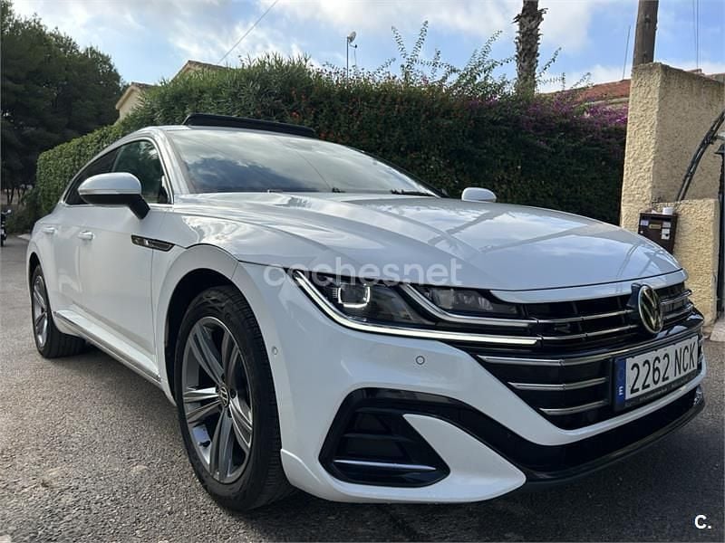 Blanco Usado 2021 VW Arteon R-line Familiar | 29.900 € (Caro) - Imagen 1/4