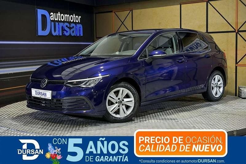 Usado VW Golf VIII Life 131 CV (96 kW) 2021 Azul Utilitario
