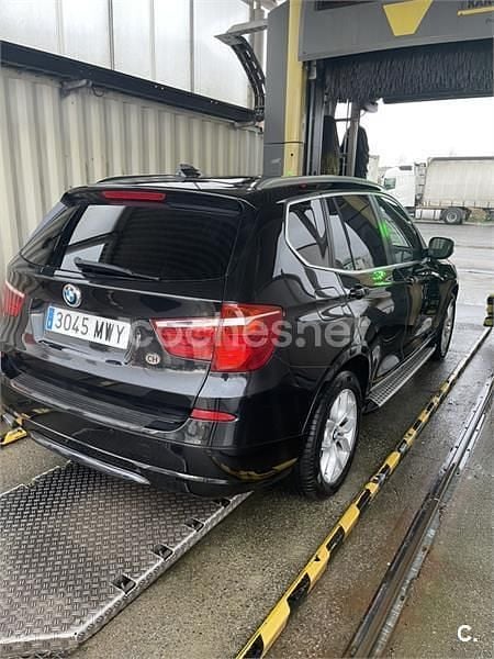 Usado BMW X3 177 CV (130 kW) 2013 Negro SUV