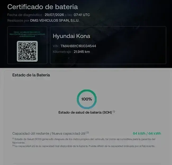 Usado Hyundai Kona 150 kW (204 CV) 2024 Rojo SUV
