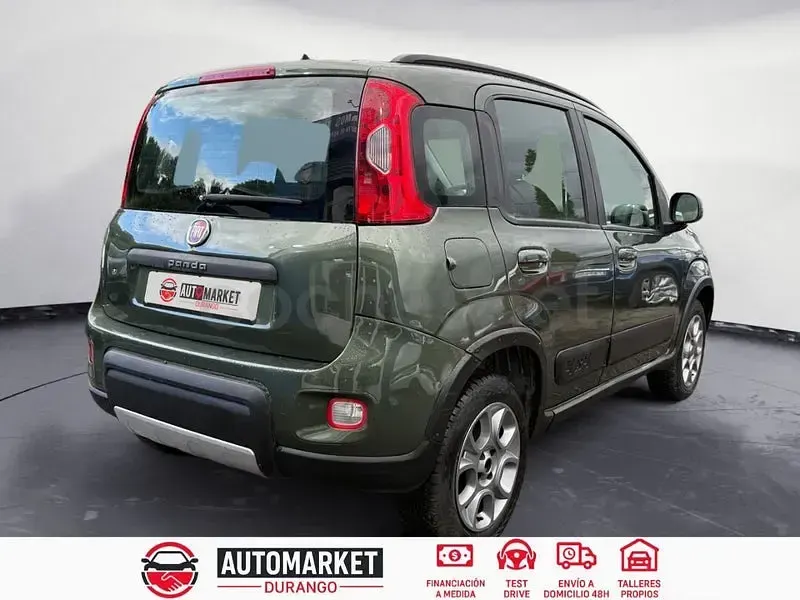 Usado Fiat Panda 4x4 Climbing 75 CV (55 kW) 2013 Verde Utilitario