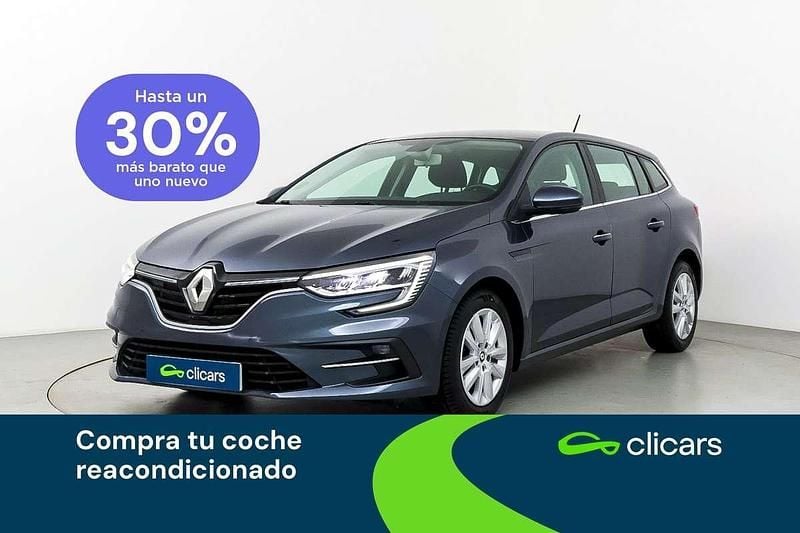 Usado Renault Mégane GrandTour Equilibre 116 CV (85 kW) 2022 Gris Familiar