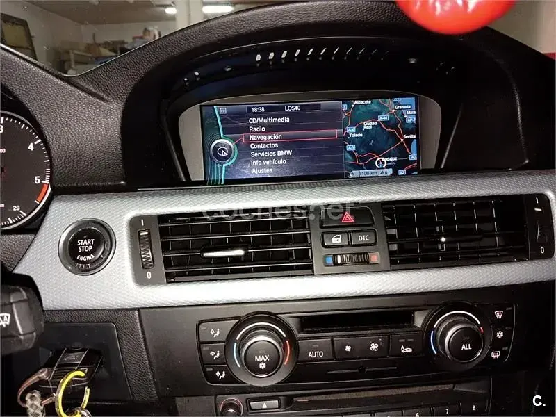 Usado BMW 320 Cabriolet 177 CV (130 kW) 2009 Negro Descapotable