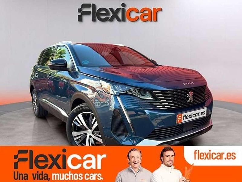 Azul Usado 2023 Peugeot 5008 Allure Monovolumen | 24.290 € (Precio justo) - Imagen 1/4