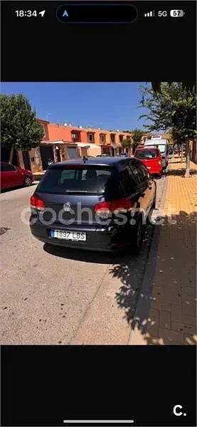 Usado VW Golf VII 105 CV (77 kW) 2013 Azul Berlina