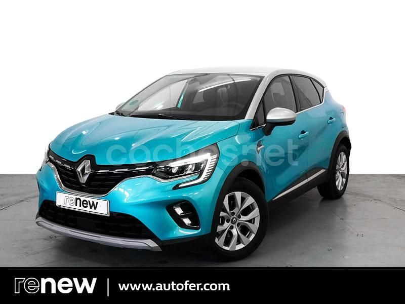 Azul Usado 2021 Renault Captur Zen SUV | 20.490 € (Precio justo) - Imagen 1/4