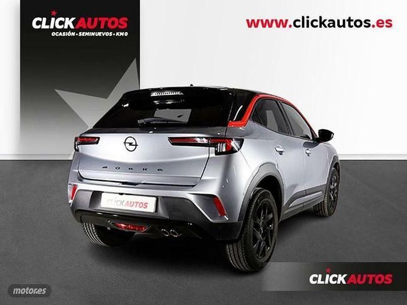 Usado Opel Mokka GS Line 130 CV (95 kW) 2021 Gris SUV