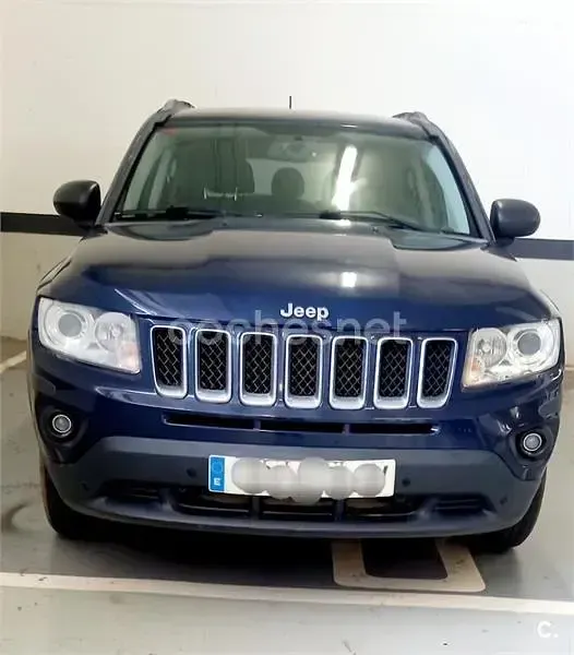 Usado Jeep Compass Limited 136 CV (100 kW) 2012 Azul SUV