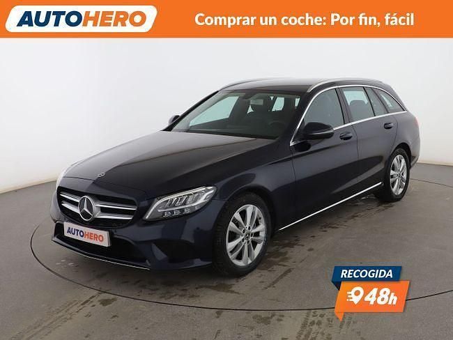 Usado Mercedes C220 194 CV (142 kW) 2019 Azul Familiar