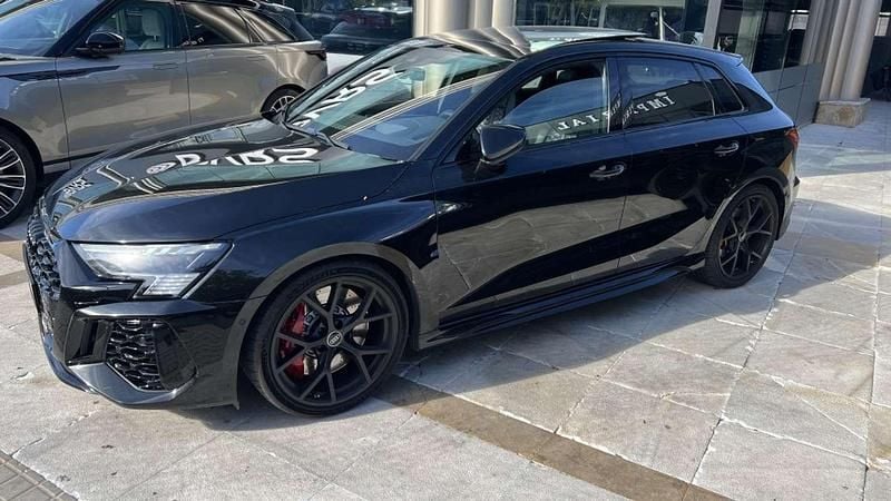 Usado Audi RS3 Sportback Premium 400 CV (294 kW) 2021 Negro Utilitario