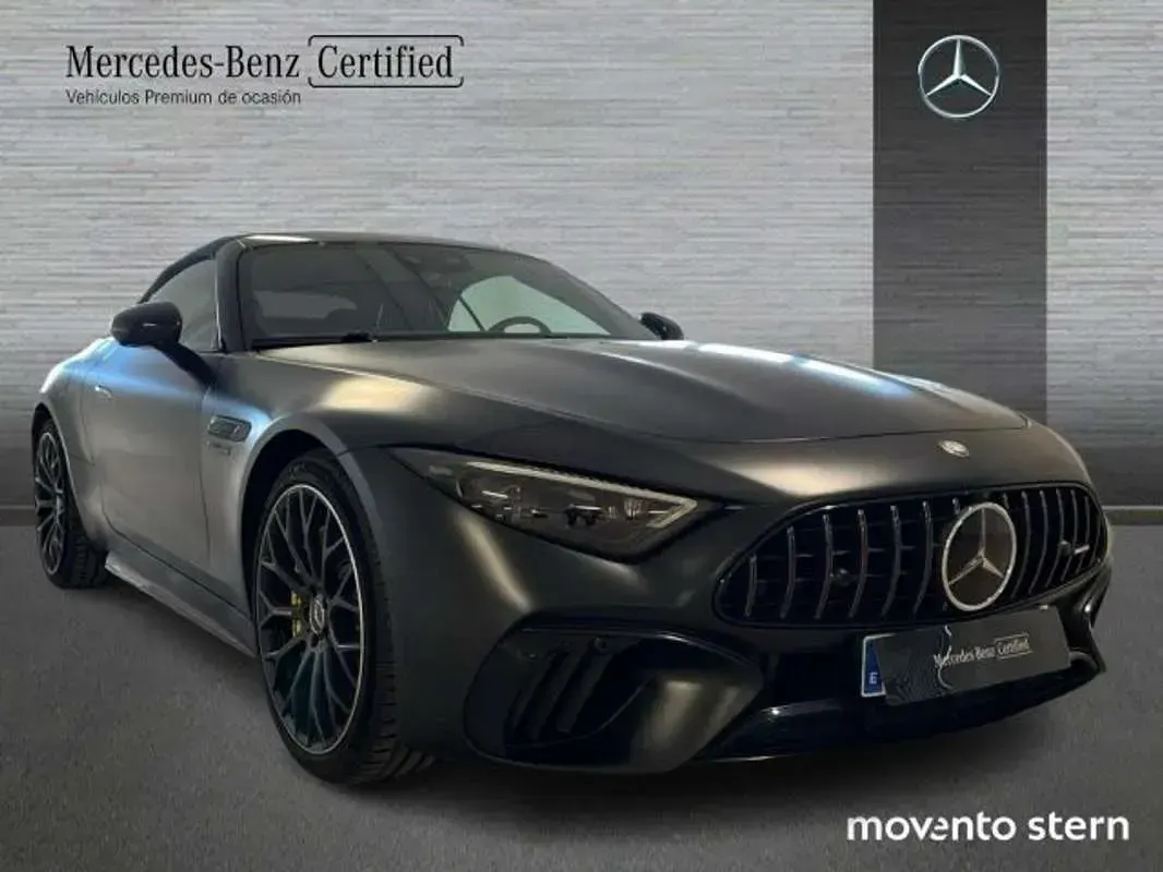 Nuevo Mercedes SL43 AMG AMG 585 CV (430 kW) 2025 Negro Descapotable