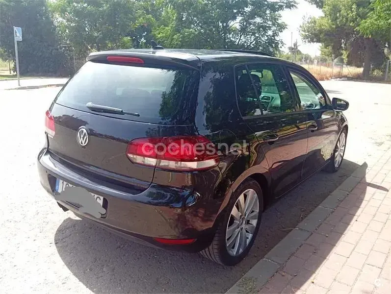 Usado VW Golf VI Sport 122 CV (89 kW) 2010 Negro Utilitario