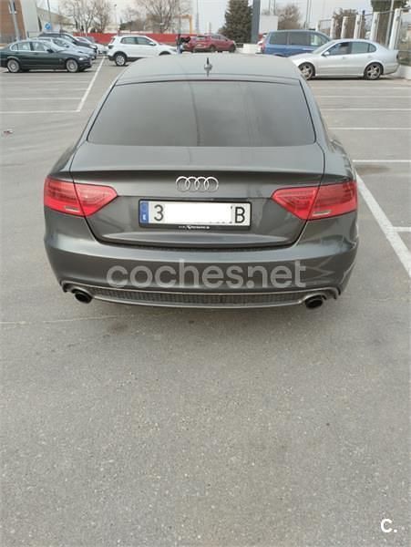 Usado Audi A5 Sportback S-Line 204 CV (150 kW) 2015 Gris / plata Utilitario
