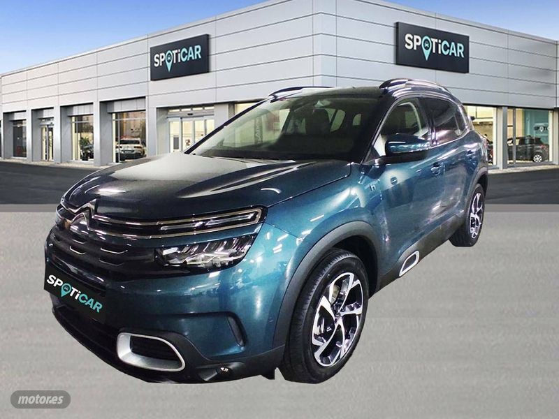 Azul Usado 2022 Citroën C5 Aircross Feel SUV | 21.995 € (Buen precio) - Imagen 1/4