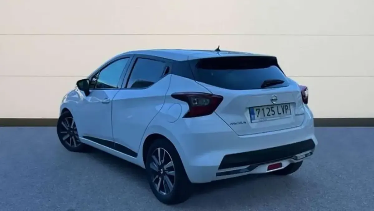 Usado Nissan Micra 92 CV (67 kW) 2021 Blanco Utilitario