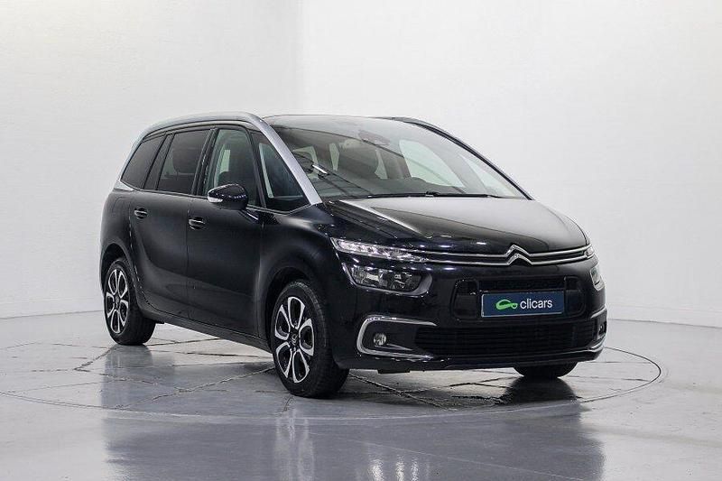Usado Citroën C4 SpaceTourer Shine 130 CV (95 kW) 2020 Negro Monovolumen