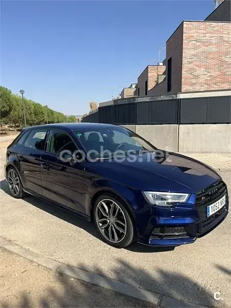 Usado Audi A3 310 CV (228 kW) 2017 Azul Berlina