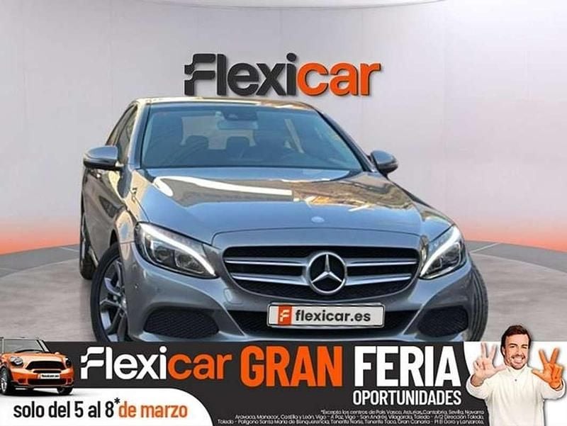Usado Mercedes C220 Exclusive 170 CV (125 kW) 2016 Gris Berlina