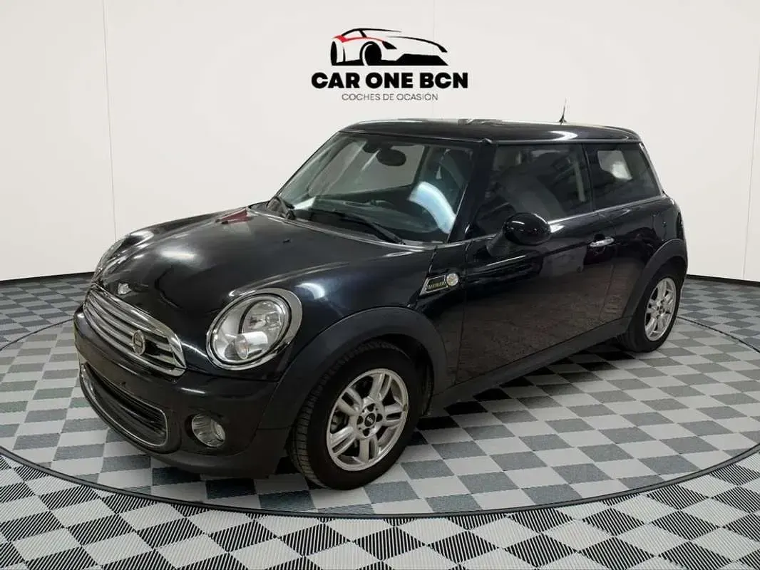 Usado Mini ONE 98 CV (72 kW) 2014 Negro Utilitario